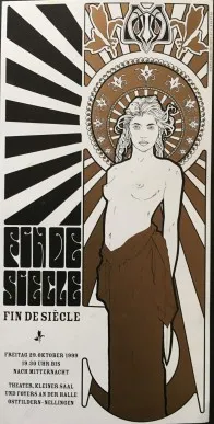 Plakat für Fin du siecle
