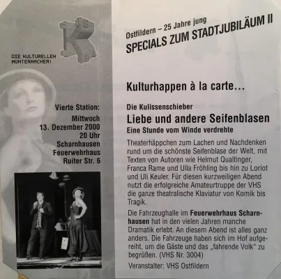 Plakat für Liebe und andere Seifenblasen