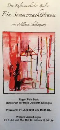 Plakat für Ein Sommernachtstraum