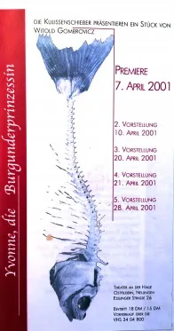 Plakat für Yvonne, die Burgunderprinzessin