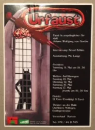 Plakat für Urfaust