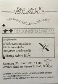 Plakat für Tierisch-heitere Matinee