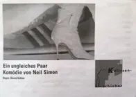 Plakat für Ein ungleisches Paar