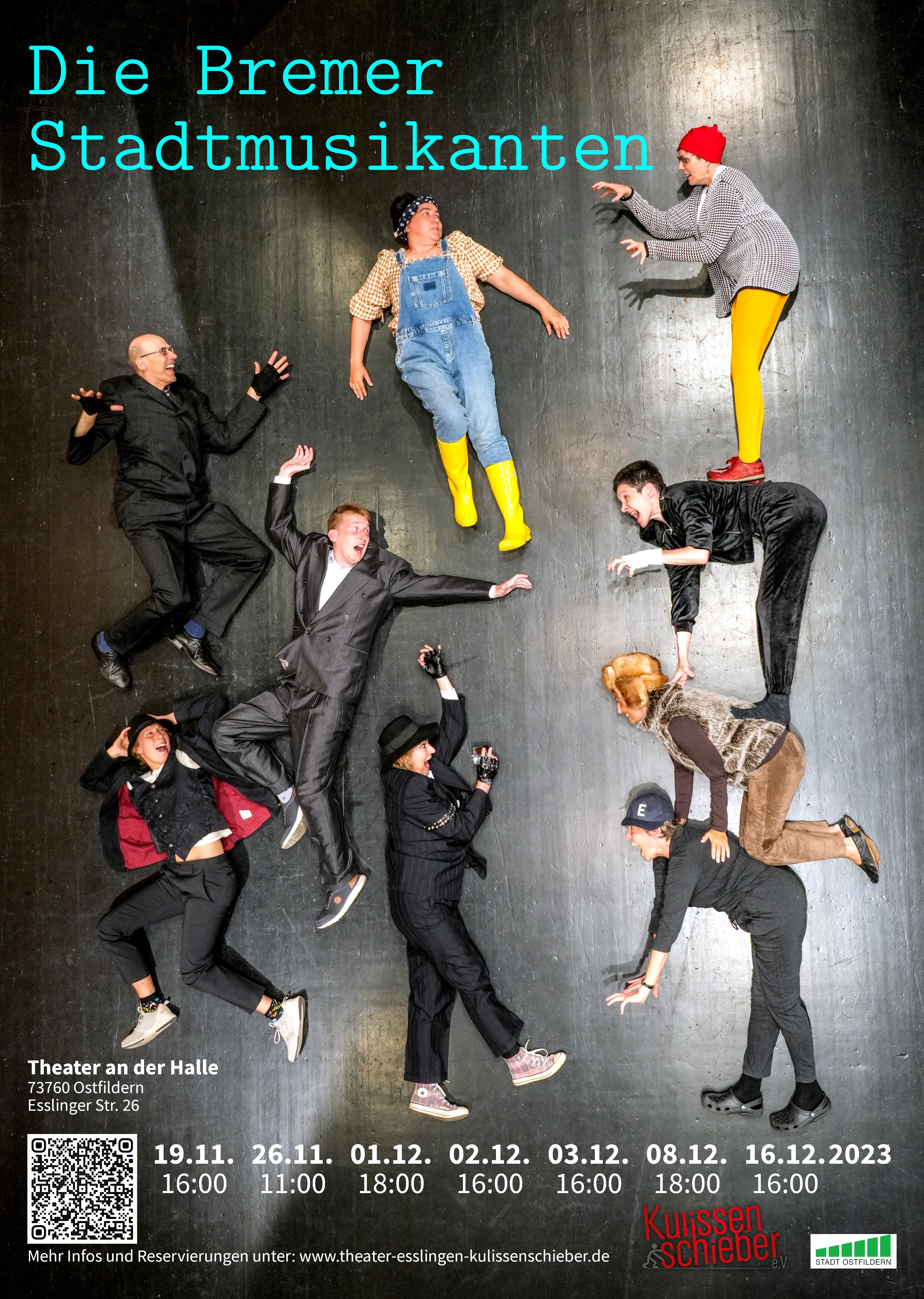 Plakat für Die Bremer Stadtmusikanten