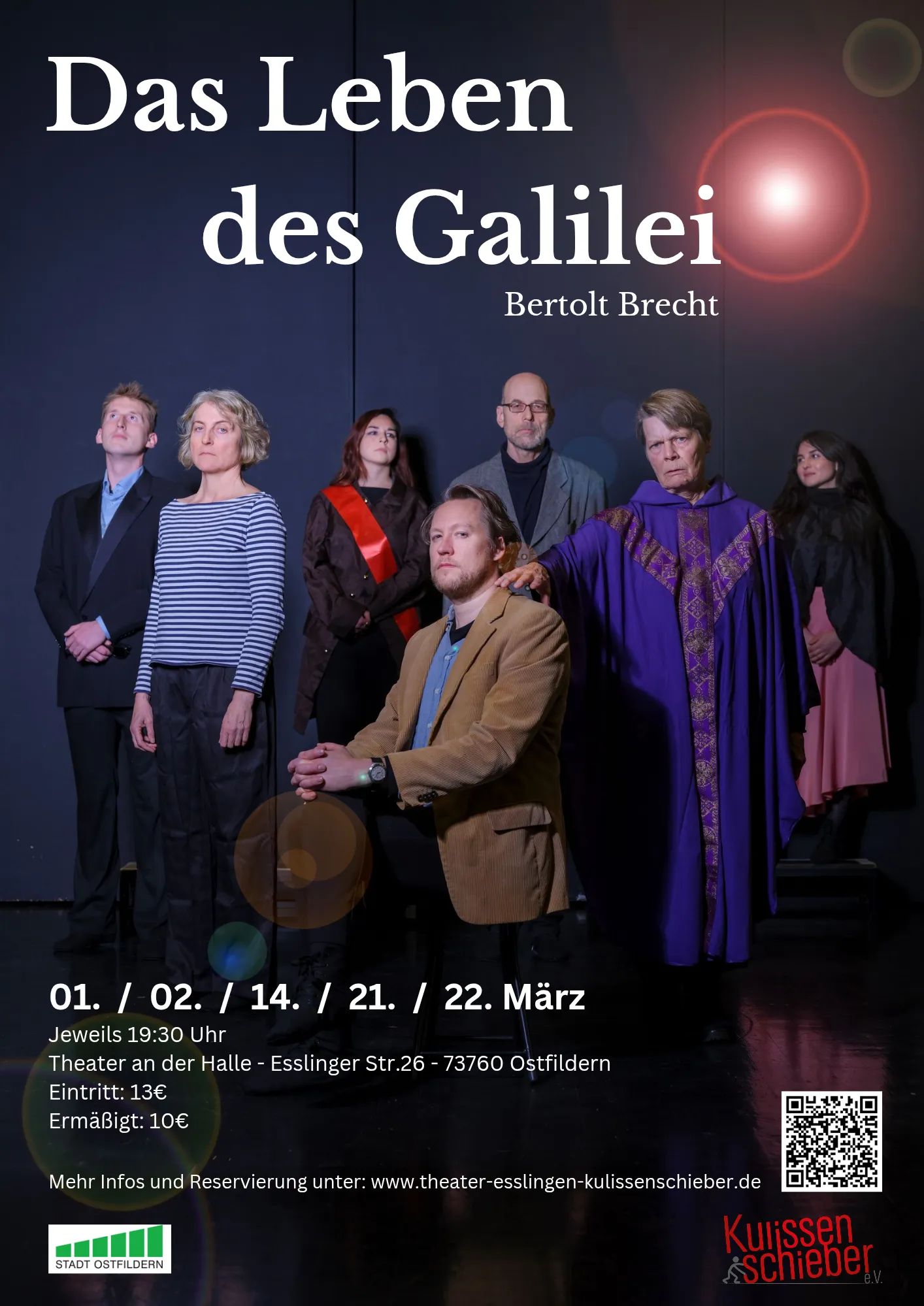 Plakat für Das Leben des Galilei
